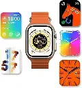 X8 Ultra 4mm 9 Smart Watch, Sport Edition, (Orange)