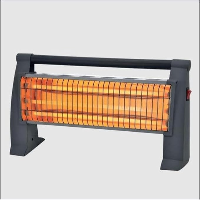 Electric heater General, 3 heating rods, equipped with a safety button, 1400 watts.