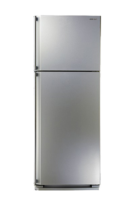 ثلاجة شارب نوفروست سعة 385 لتر Sharp Refrigerator No Frost 385 Litre, 2 Doors, SJ-48C(SL) - Silver