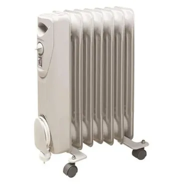 [YL-393] Jack Oil Heater, 7 Fins, 1200 Watts - White