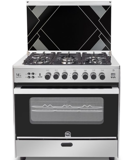 [YL-168]  Gas Cooker Hulk PROFEESIONAL STEEL HALF SAFETY 60X90
