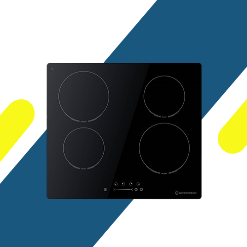 [YL-174] Hoover Built-in Hob 60 x 60, 4 Electric Burners - Black Hoover Built-in Hob 60 x 60, 4 Electric Radiant Zones, HH64DB3T-EGY - Black