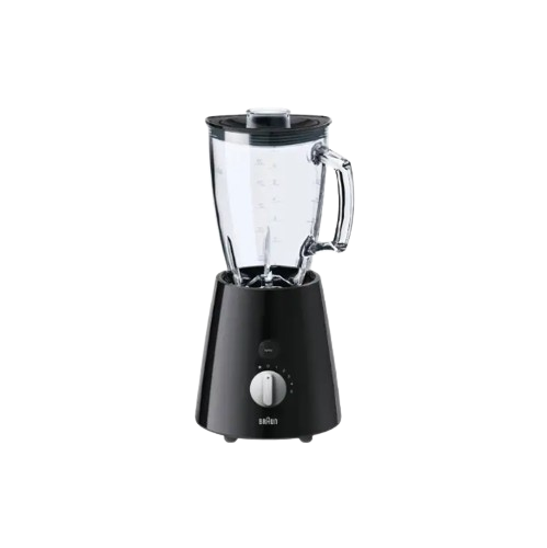 [YL-225] خلاط براون، 800 وات، 1.7 لتر - اسود Braun JB3060BK Blender, 800 watt, 1.7 Liter - Black