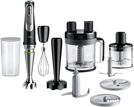 [YL-228] Braun Multiquick 9 Hand Blender, 1200 Watt - Multicolour Braun Multiquick 9 Hand Blender, 1200 Watt, MQ 9185XLI - Multicolour